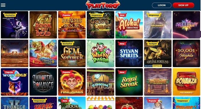 PlayToro Casino Website Review 