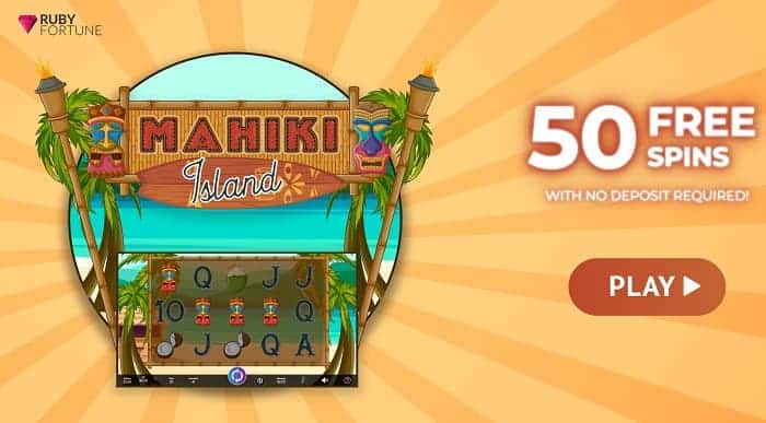 Play 50 FS without deposit! 