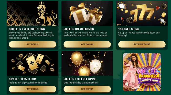 Welcome Bonus and Latest Casino Promotions 