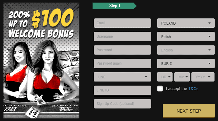 Get $100 Bonus and Free Spins! 