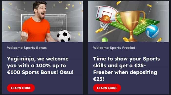 Sports Wleocme Bonus 