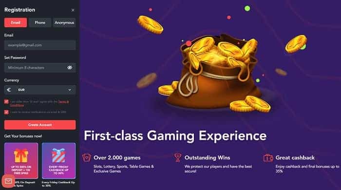 First Class Gaming Experience