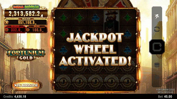 Jackpot Wheel Feature