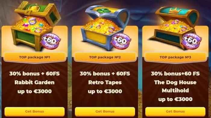 TOP Packages with Bonuses 