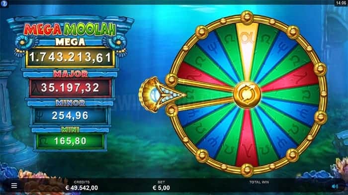 Jackpot Wheel Free Spins