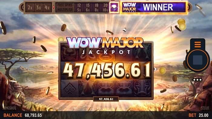 Wow Major Jackpot Winner 