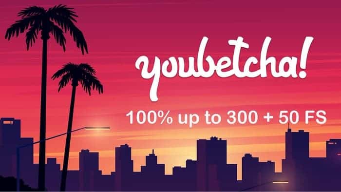 100% up to $300 bonus and free spins