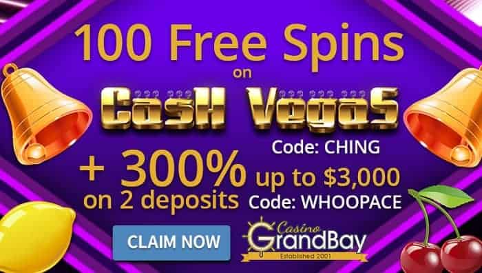 100 Gratis Spins and 300% Bonus 