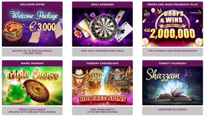 Magical Spins Casino Promotions 