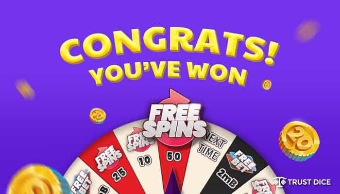 You have won Free Spins! 