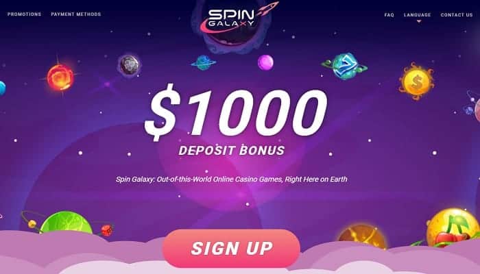 Sign Up Bonus 