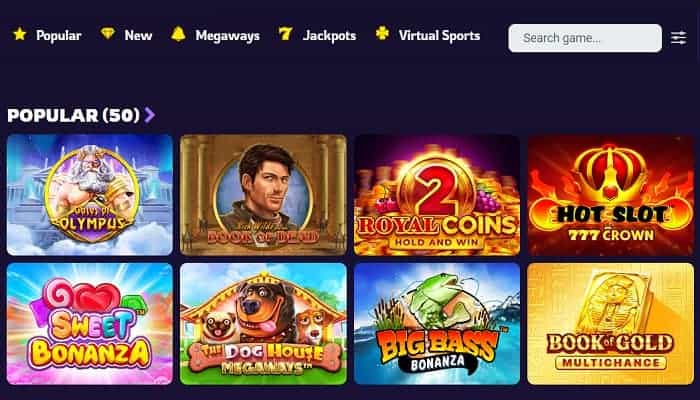 Popular Slots and Jackpot Games 