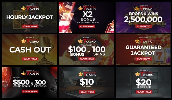 7 Kings free spins