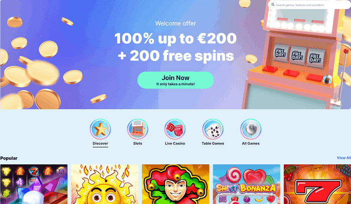 Sign up and get free spins today