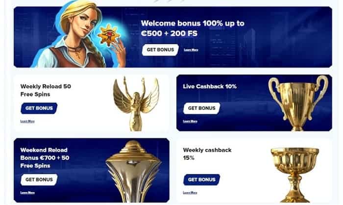 Claim Casino Welcome Bonus!