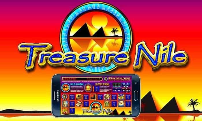 Treasure Nile jackpot free spins bonus 