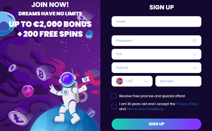 Sign Up For Bonus 