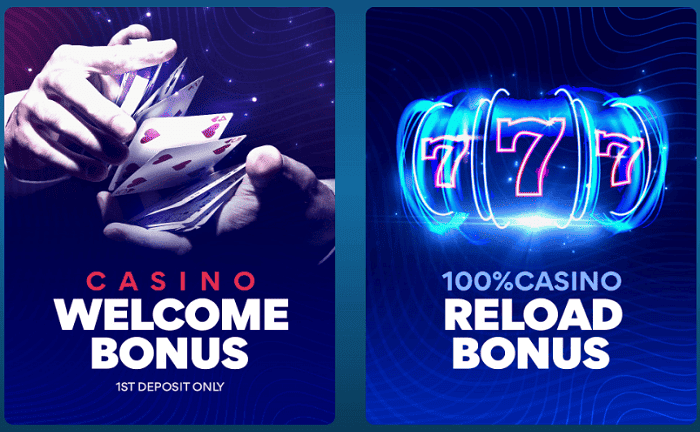 Welcome Bonus and Reload Bonus 