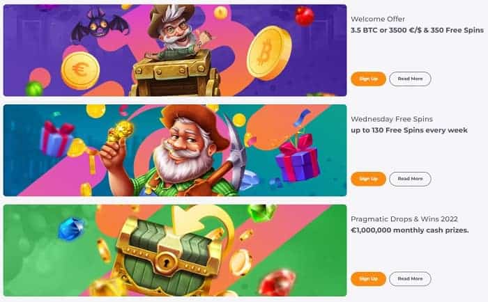 Latest Casino Bonuses