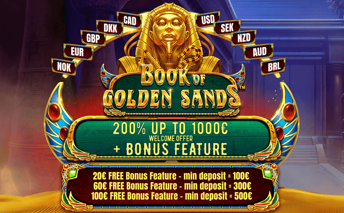 200% Bonus and 1000 Free Spins