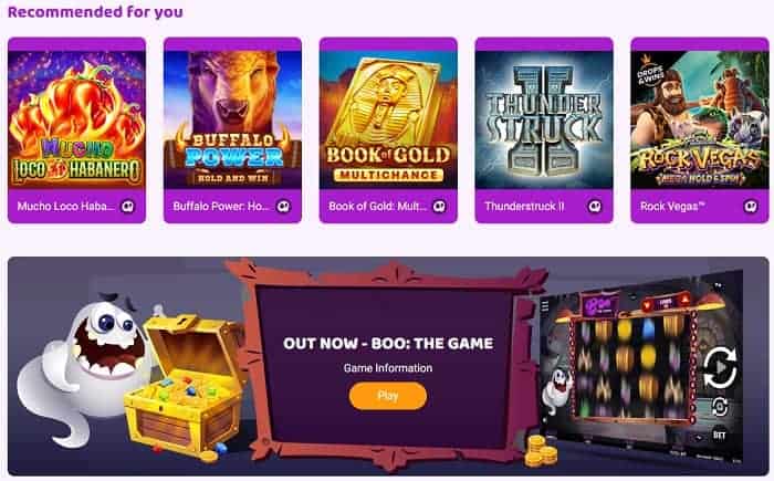 Boo Casino Games 