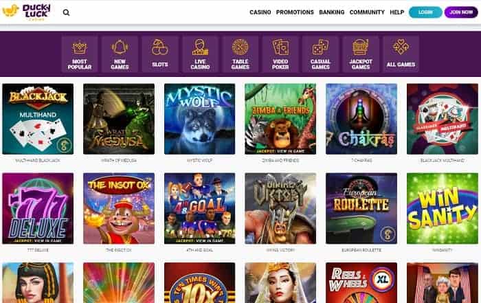 DuckyLuck Casino Review 