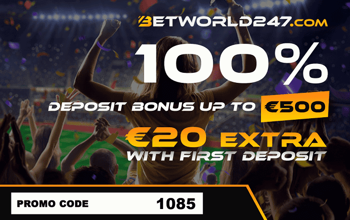 BetWorld exclusive bonus code 