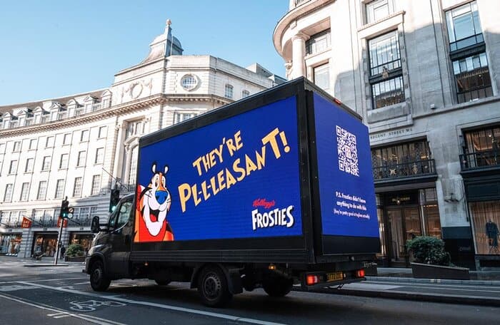 THEY'RE PLLLEASANT on Regent Street