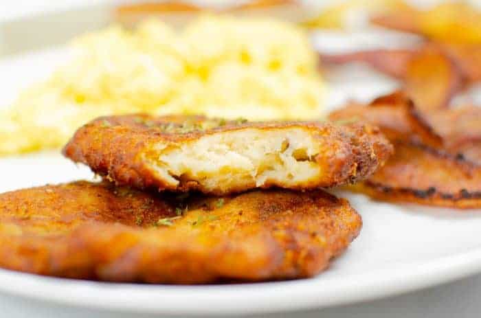 Cheesy Potato Pancakes