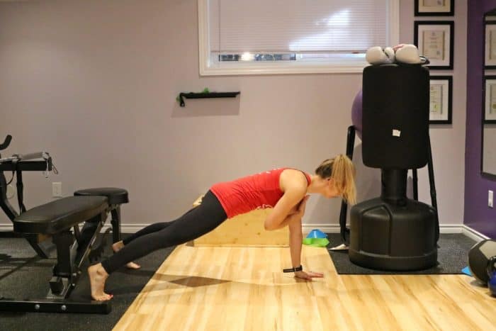 Fitasamamabear Plank With Shoulder Tap