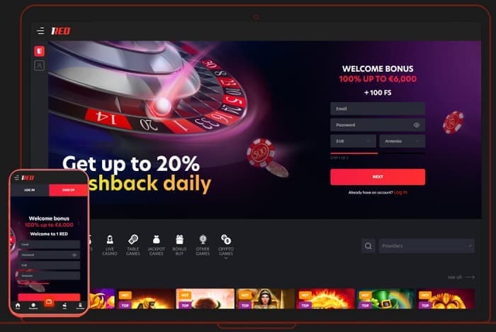 Welcome Bonus and Daily Cashback 