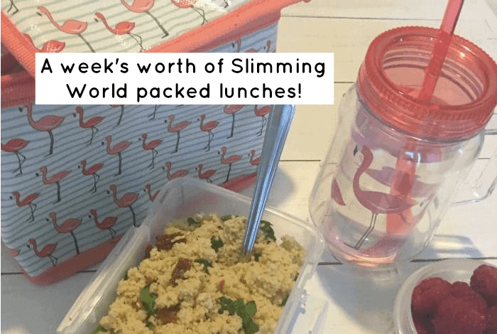 A pasta lunch with a straw cup drink