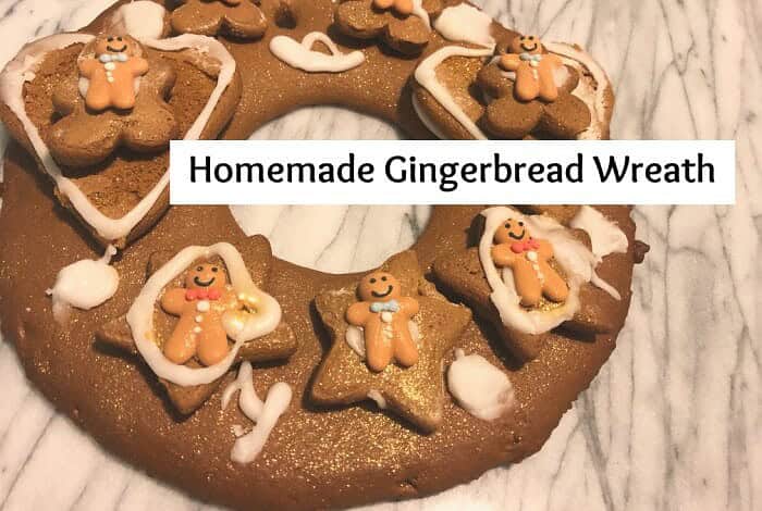 How to make an amazing Gingerbread wreath for Christmas