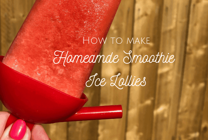How to make homemade smoothie ice lollies