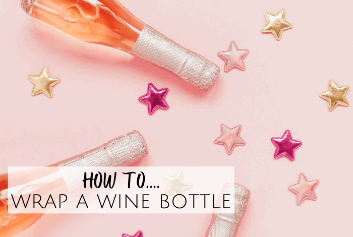 Learn how to wrap a wine bottle with these easy tips...
