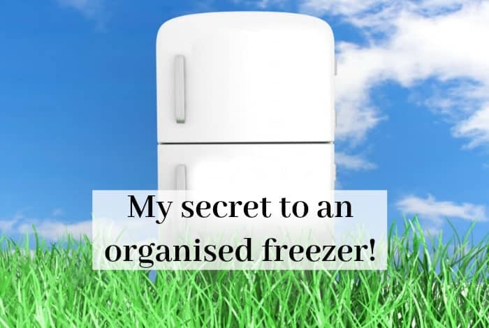 My secret to an organised freezer!