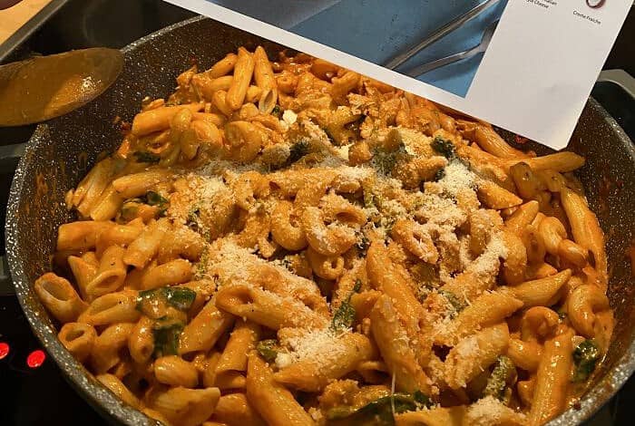 Hello Fresh Spicy Chicken Pasta