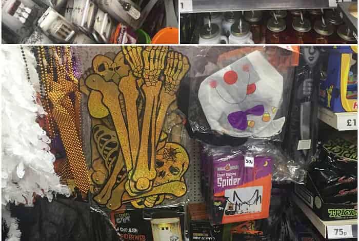 Poundworld Halloween Range