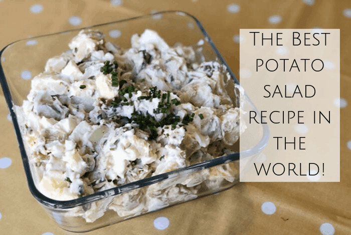 The Best Potato Salad Recipe in the World! #potatosalad #sidedish #bbq #potato
