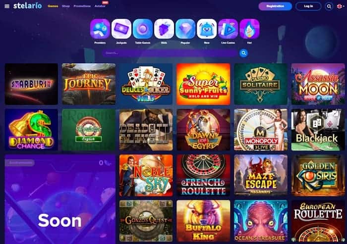 Stelarino Online Casino Review & Rating 