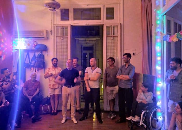 La Noche del migrante en San Telmo