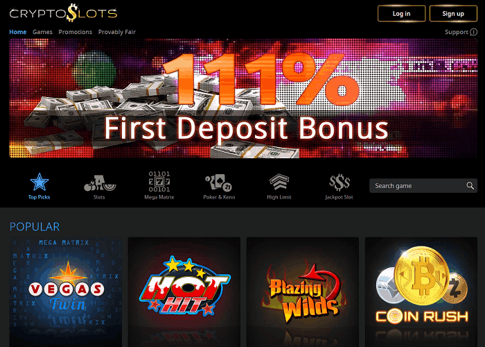 Crypto Slots Casino USA 