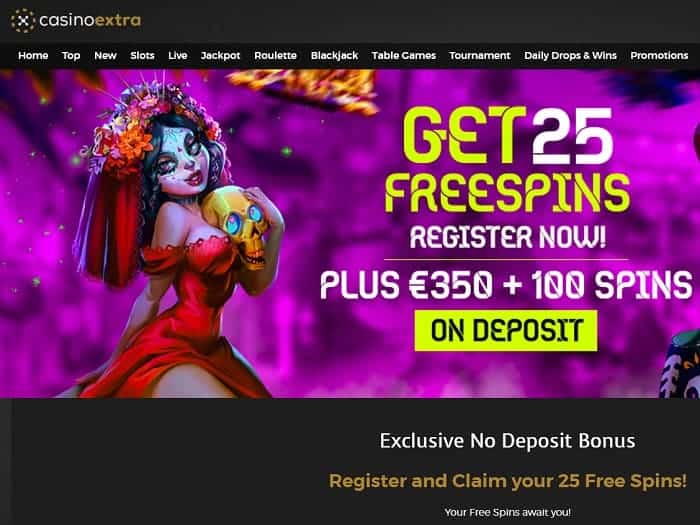 CasinoExtra Bonus Code