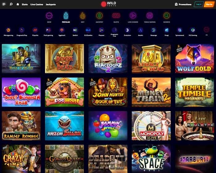 Wild Tokyo Online Casino Review 