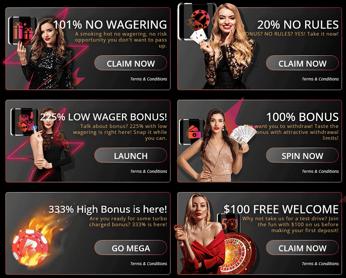 Take advantage of the best casino offers! 