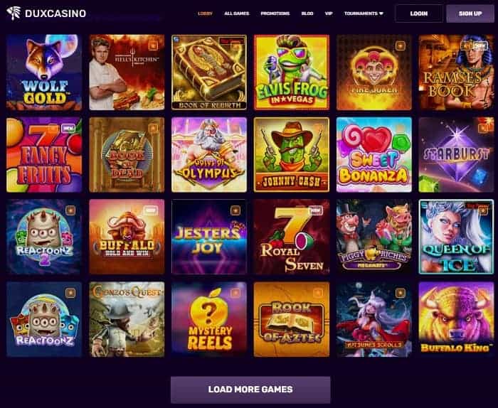 Dux Online Casino Review 