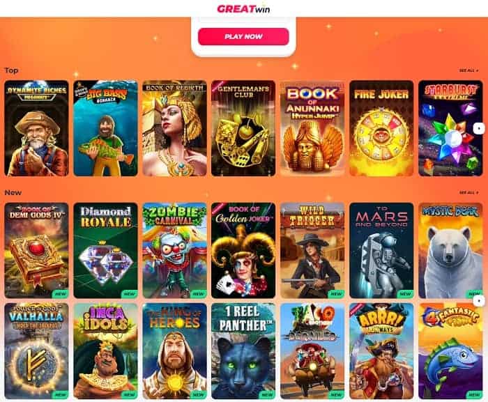 Visit GreatWin Gaming Site! 