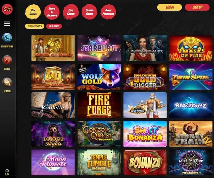 Casino Master free spins