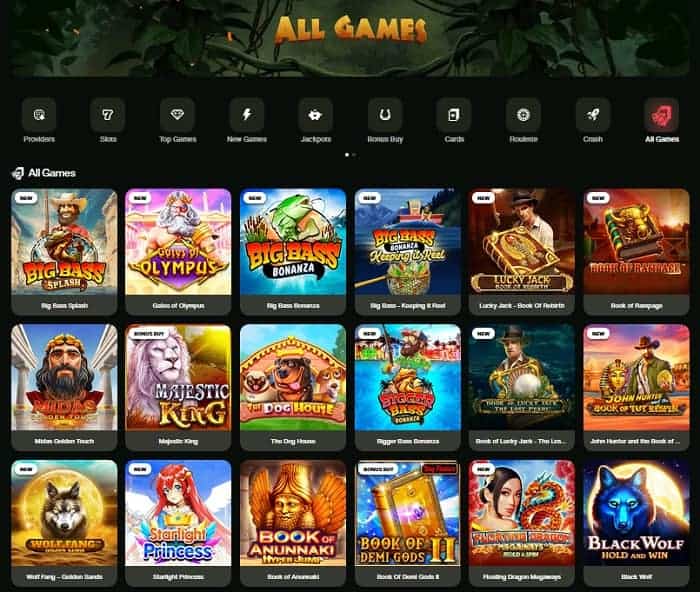 Visit the casino site