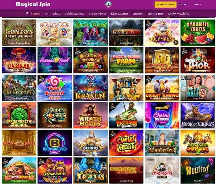 50 free spins on registration 